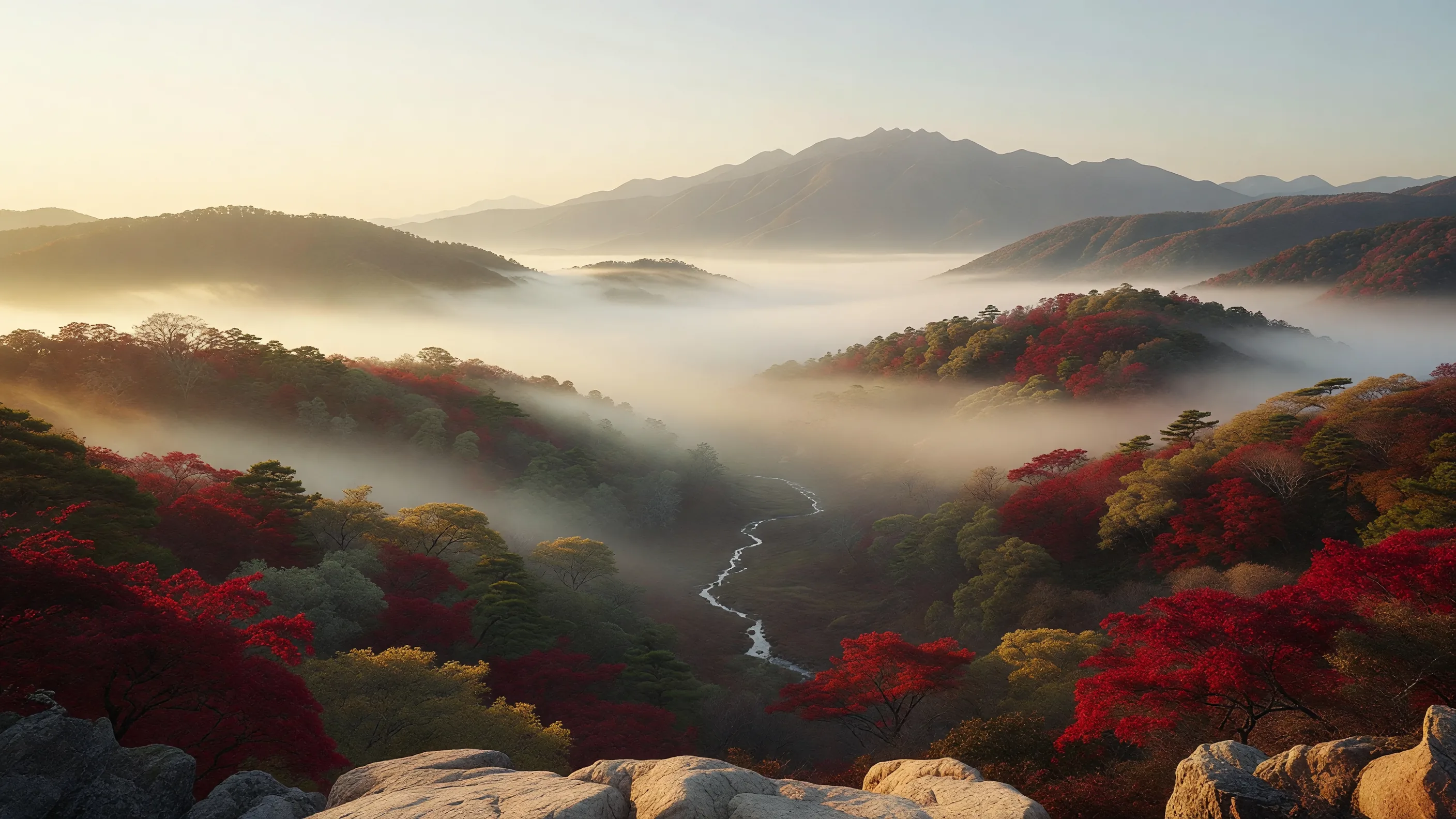 霧の山